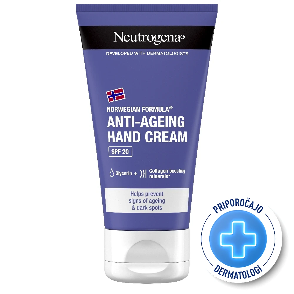 Neutrogena Visibly Renew Hand, krema za roke - ZF20 (75 ml)